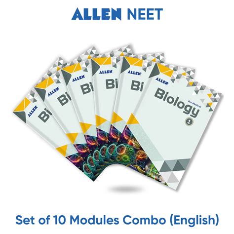 ALLEN Modules for NEET UG 2026 with Solutions – Set of 24 Books – ALLEN ...