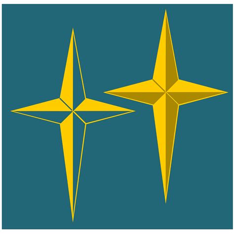 Four Pointed Star Logo