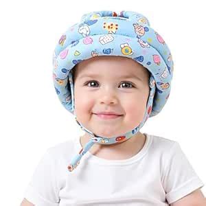 Safe-O-Kid® Baby No Bumps Safety Cotton Helmet Head Protection with ...