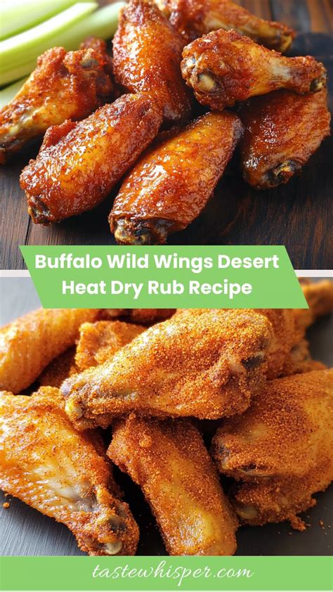 Buffalo Wild Wings Desert Heat Dry Rub Recipe – Taste Whisper