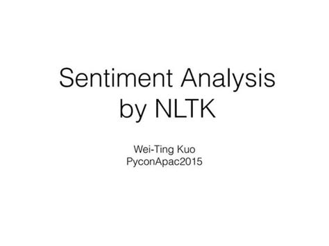 Image result for NLTK Text Analysis