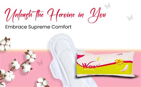 Buy WOW Regular Straight 240 MM Regular Flow Organic and Rash Free ...