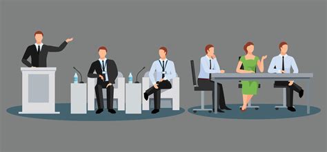 Panel Interview Symbol 的图像结果