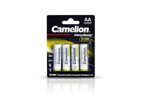 Camelion Rechargeable Battery NH-AA 2100 AR BP4 – Cowboy Stores
