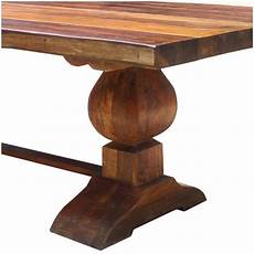 Rustic Trestle Dining Room Tables by Large Rustic Reclaimed Wood Trestle Pedestal Dining Rustic Trestle Dining Room Tables