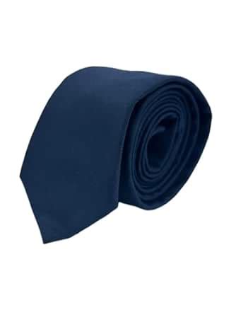 Buy TOMORR Men's Necktie (Navy Blue) Perfect for business meetings ...