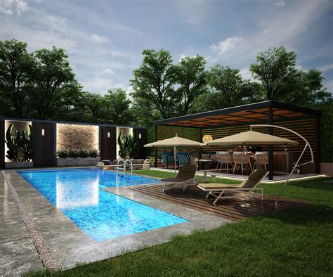 Pool Garden Design 的图像结果