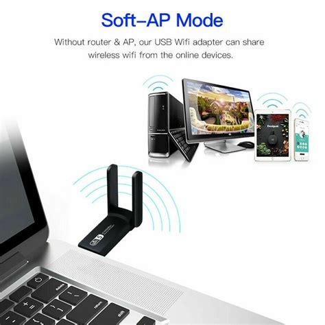 Buy 1200Mbps Long Range AC1200 Dual Band 5GHz Wireless USB 3.0 WiFi ...