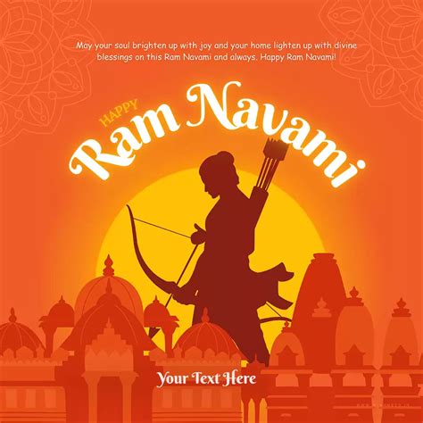 happy ram navami images with name