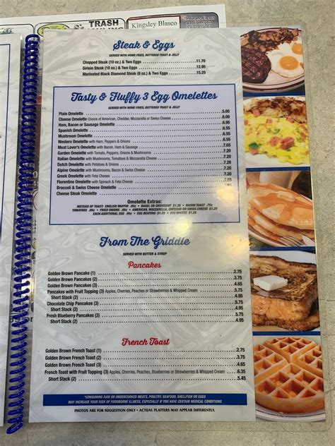 Menu at Silver Spring Diner restaurant, Mechanicsburg