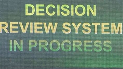 Decision Review System (DRS): Taking maybe with a yes or no | Cricket