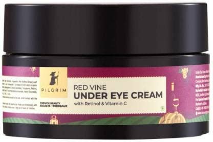 Pilgrim Red Vine Under Eye Cream for Dark Circles, Wrinkles, Fine Lines ...