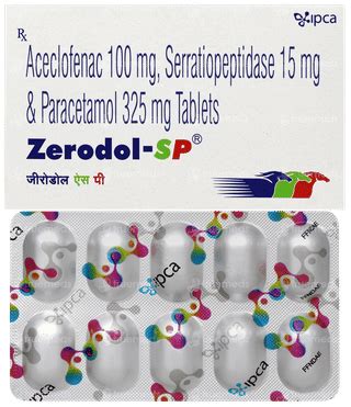 Zerodol-SP Tablet for Pain: Uses, Side Effects, Price & Substitutes