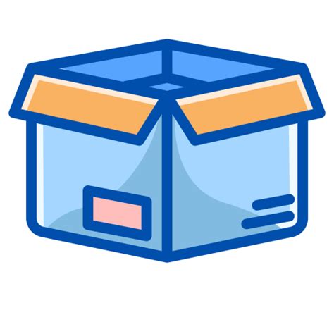 Box - Free shipping and delivery icons