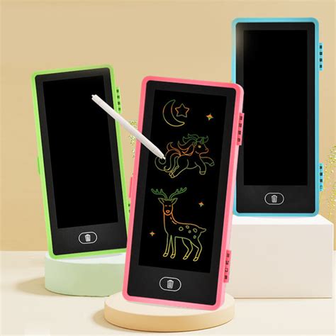 2 in 1 LCD Drawing Tablet Pencil/Compass Box - Draw Anywhere, Anytime ...