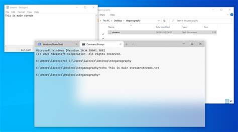 Альтернативные потоки: прячем секретные данные — Teletype