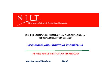 Computer Simulation and Analysis 的图像结果