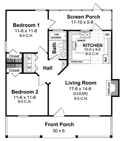 800 sq ft house plans