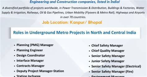 Kalpataru Projects International Limited Recruitment Diploma And ...
