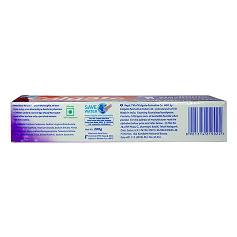 Buy Colgate Maximum Cavity Protection Anticavity Toothpaste, 200 gm ...