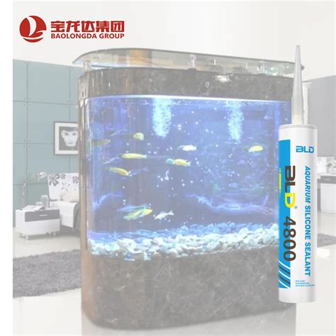 Fish Tank Acid Silicone Rubber Adhesive Sealant Leak Proof Big Glass Usage Silicone Sealant for ...