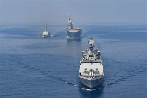 French Naval Ships FS Forbin, FS Alsace Dock in Kochi to Bolster India ...