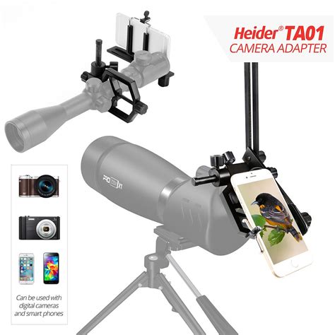 Heider TA01 Universal Metal - Telescope, Cellphone, SLR, and DSLR ...