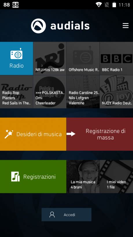 Recensione Audials, l'app per ascoltare la radio con Android