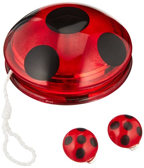 Buy Rubie's Costume Miraculous Ladybug Yo-Yo and Clip-On Earrings,Red ...