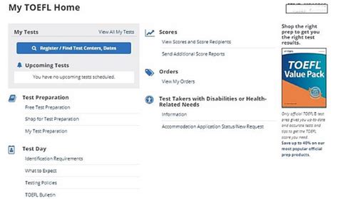 TOEFL Registration Process: Exam Dates, Fees, Test Centers, and Exam ...