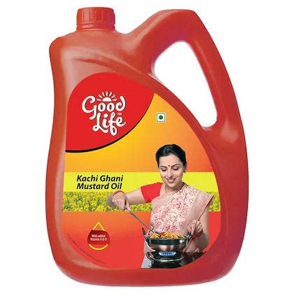 Good Life Kachi Ghani Mustard Oil 5 L – YoBudde
