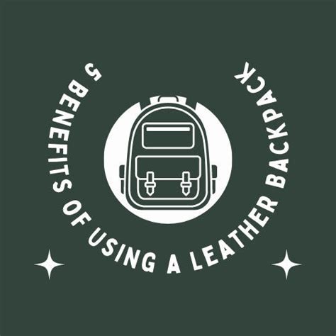 5 Benefits of Using a Leather Backpack