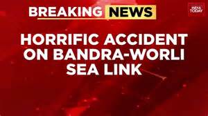 Horrific Accident On Mumbai's Bandra-Worli Sea Link, Speeding Car ...