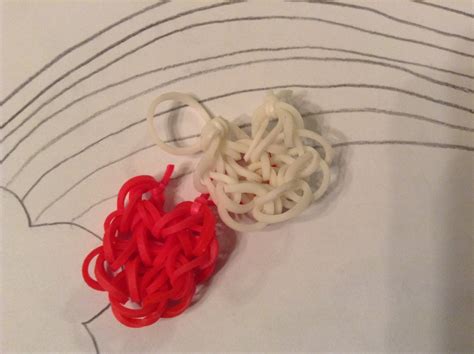 Image result for Heart Rainbow Loom Pattern Tutorial