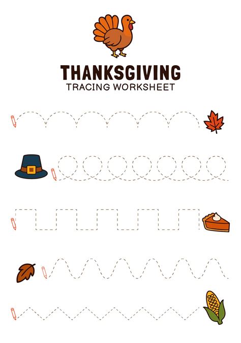 Free Thanksgiving Printable Worksheets For Kids