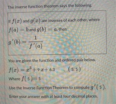 Image result for Inverse Function Theorem Examples