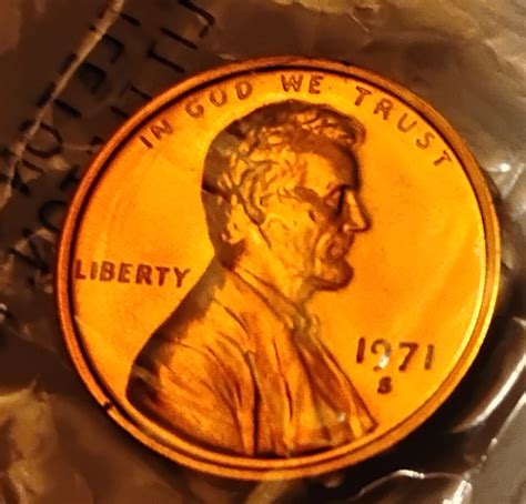 1971 S Proof RD Lincoln Memorial Penny.cam? DCAM? Grade It - Coin ...