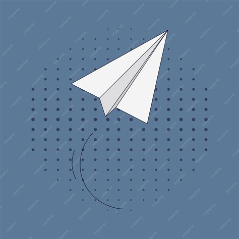 Premium Vector | Cute Paper AirPlane