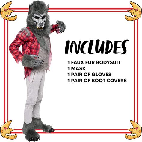Spooktacular Creations Boy Howling Werewolf Costume India | Ubuy