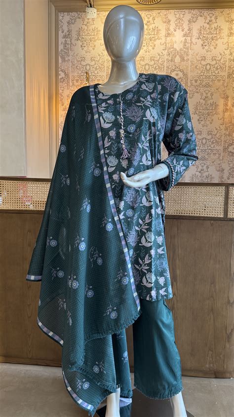 Ready-to-wear Kaftans with Bottom and Dupatta