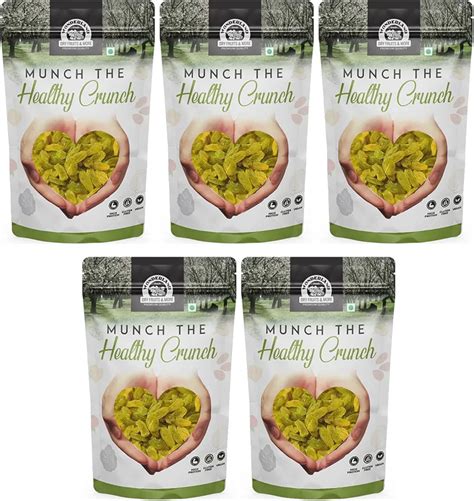 Wonderland Foods - Plain Seedless Green Raisin (Kishmish) Dried Grapes ...