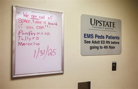 Inside Upstate University Hospital's crowded ER - syracuse.com