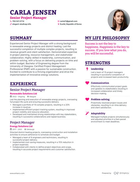 3 Senior Project Manager Resume Examples & How-To Guide for 2024