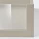 KOMPLEMENT drawer with glass front, grey-beige, 50x58 cm (195/8x227/8 ...