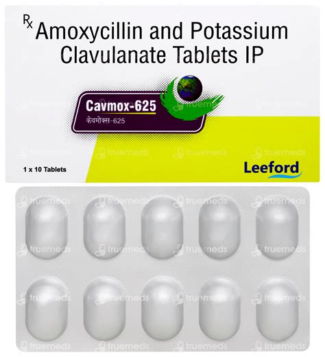 Cavmox 625 Tablet 10: Uses, Side Effects, Price & Substitutes