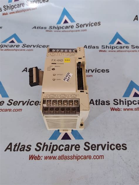 Mitsubishi FX-4AD Programmable Controller – Atlas Shipcare Services