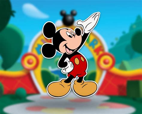 Mickey Mouse Hands Pointing towards Sky Cutout | Party Supplies India