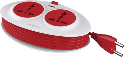 GM 3206 G-On Mini 2 Pin Extension Cord 2.5 Mtr. with Indicator, Safety ...