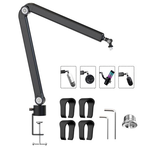 Buy YOUSHARESMic Boom Arm for Blue Yeti Microphone, HyperX QuadCast Mic ...