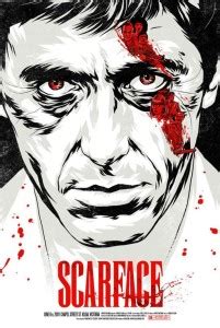 EurekaDesigns Poster Scarface B - Large Poster - Posters Paper Paper ...